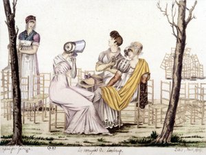 Lonchampin tylsyys, maaliskuu 1806. Piirustus Garbizza. tekijältä Angelo (after) Garbizza