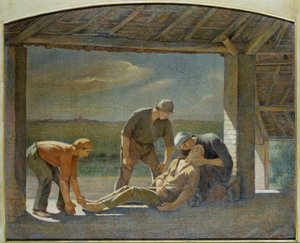 Pieta (öljy kankaalle) tekijältä Angelo Barabino