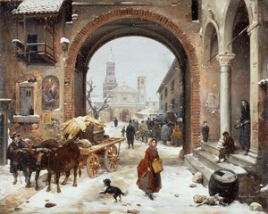 Talvimarkkinat Clairvaux