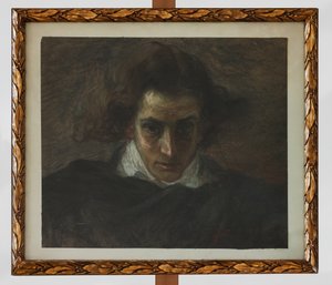 Muusion muotokuva (pastelli) tekijältä Angelo Longanesi
