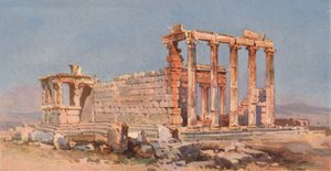 Erechtheion, Ateena (väri litho)