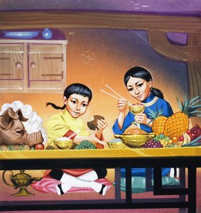 Aladdin ja hänen ihmeellinen lamppunsa tekijältä Angus McBride