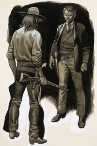 Komentaja Perry Owens oli Arizonan Holbrookin uusi seriffi... tekijältä Angus McBride
