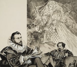 Faerie Queene (guassia paperille) tekijältä Angus McBride