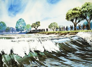 Kuuluisia jokia -- Severn: Severn Bore tekijältä Angus McBride