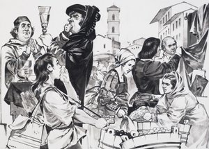 Florentine Trading (guassi paperille) tekijältä Angus McBride