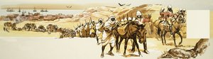 Kenraali Napier johtaa armeijan Etiopiaan tekijältä Angus McBride