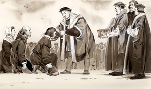 Henrik VIII parantaa kuninkaan pahuuden tekijältä Angus McBride