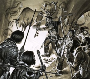 Metsästys - taikuudella! tekijältä Angus McBride