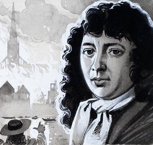 Samuel Pepys ja Lontoon suuri tulipalo tekijältä Angus McBride