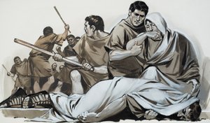 Tiberius Gracchus (guassi paperille) tekijältä Angus McBride