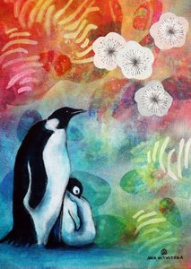 Pingviinien perhe Blossom