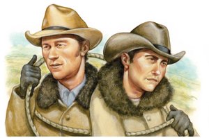 Brokeback Mountain, 2005 (akryyli kuvituskartongille)