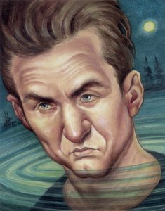 Sean Penn, 2003 (akryyli kuvituskartongille)