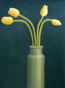 Neljä keltaista tulppaania, 1982 tekijältä Anna Phillips