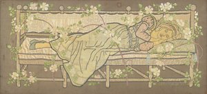 Prinsessa Ruusunen (silkkikirjonta) tekijältä Ann MacBeth