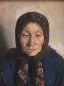 Vanhan kalastajan vaimo tekijältä Anna Ancher