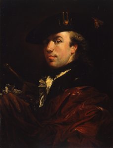 Taiteilijan muotokuva, 1700-luvun toinen puoli. tekijältä Anna Dorothea Therbusch Lisiewska