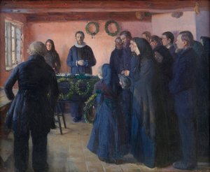 Hautajaiset tekijältä Anna Ancher