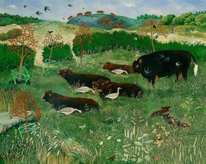 Bugs do Pilates, 2011 (akryyli) tekijältä Anna Pugh