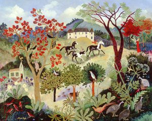 Helppo nähdä, 2006 (akryyli) tekijältä Anna Pugh