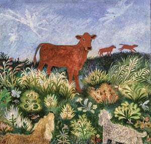 Ghost Dogs, 2019 (akryyli) tekijältä Anna Pugh