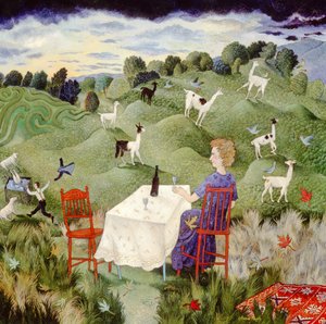 Intervalli, 2002 (akryyli) tekijältä Anna Pugh
