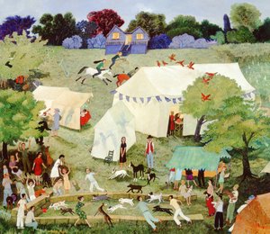 Kipper munii Furriea, 2007 (akvarelli) tekijältä Anna Pugh