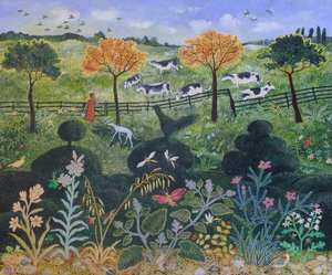 Near  Far, 2015 (akryyli) tekijältä Anna Pugh