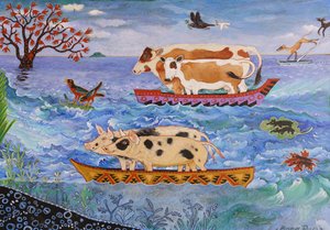 Off the Ark, 2018 (akryyli)