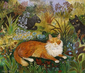 The Cats Commission, 2017 (akryyli) tekijältä Anna Pugh