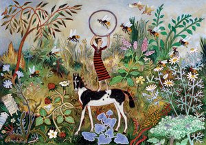 Training the Bees, 2012 (akryyli) tekijältä Anna Pugh