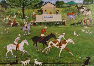 Kenen pallo se on, 2018 (akryyli) tekijältä Anna Pugh