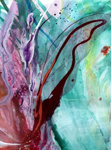 Eläväinen kukkien virta tekijältä Anna Viklund