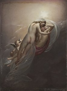 Aurora ja Cephalus tekijältä Anne-Louis Girodet de Roucy-Trioson