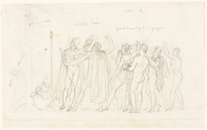 Jousiammunta, Aeneis-kirjasta V tekijältä Anne-Louis Girodet de Roucy-Trioson