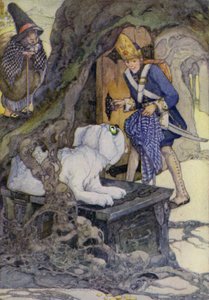 The Tinder Box (väri litho)