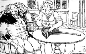 Herra Bumble pyyhki otsaltaan hien, jonka hänen kävelynsä oli synnyttänyt, 1937 tekijältä Anne Anderson