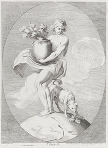 Smel, 1730-65. Tekijät: Caylus, Anne-Claude-Philippe de, Etienne Fessard. tekijältä Anne Claude Philippe de Caylus, Etienne Fessard