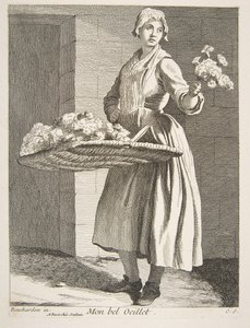 Kukkakauppias, 1738.