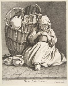 Keramiikkakauppias, 1738. tekijältä Anne Claude Philippe de Caylus