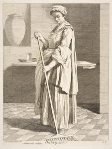 Lakaisukone, 1746. tekijältä Anne Claude Philippe de Caylus
