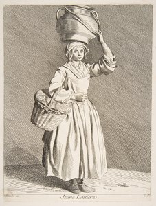 Nuori maitotar, 1737. tekijältä Anne Claude Philippe de Caylus