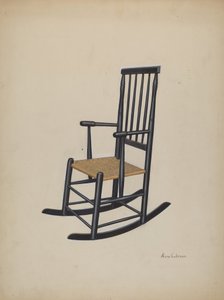 Keinutuoli tekijältä Anne Colman