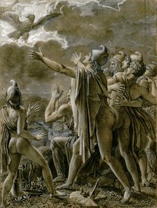 Aeneas ja hänen seuraajansa Latiumissa, 1791-1793. tekijältä Anne Louis Girodet de Roucy Trioson