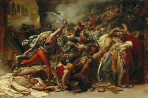 Kairon kapina, noin 1810 tekijältä Anne Louis Girodet de Roucy Trioson