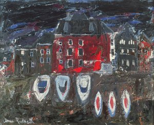 Telakka, Amsterdam (öljy aluksella) tekijältä Anne Redpath