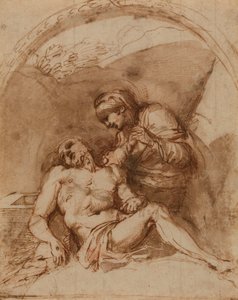 Carracci - r Pietà, RCIN 902169 tekijältä Annibale Carracci