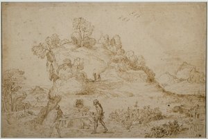 Maisema ja kuvat tekijältä Annibale Carracci