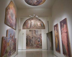 Herreran kappelin seinämaalaukset tekijältä Annibale Carracci